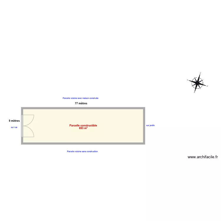 MULLER Edmond. Plan de 