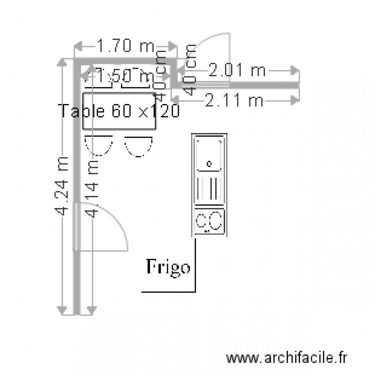 KITCHEN BUAREAU TELECOM 2. Plan de 0 pièce et 0 m2