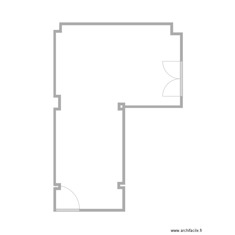Habitación. Plan de 0 pièce et 0 m2