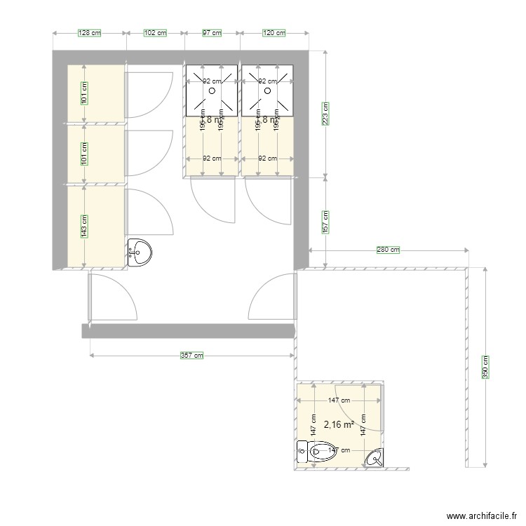 Physique club. Plan de 0 pièce et 0 m2