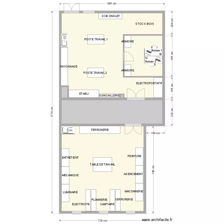 ATELIER HB 240321A. Plan de ATELIER HB 240321A. Plan de