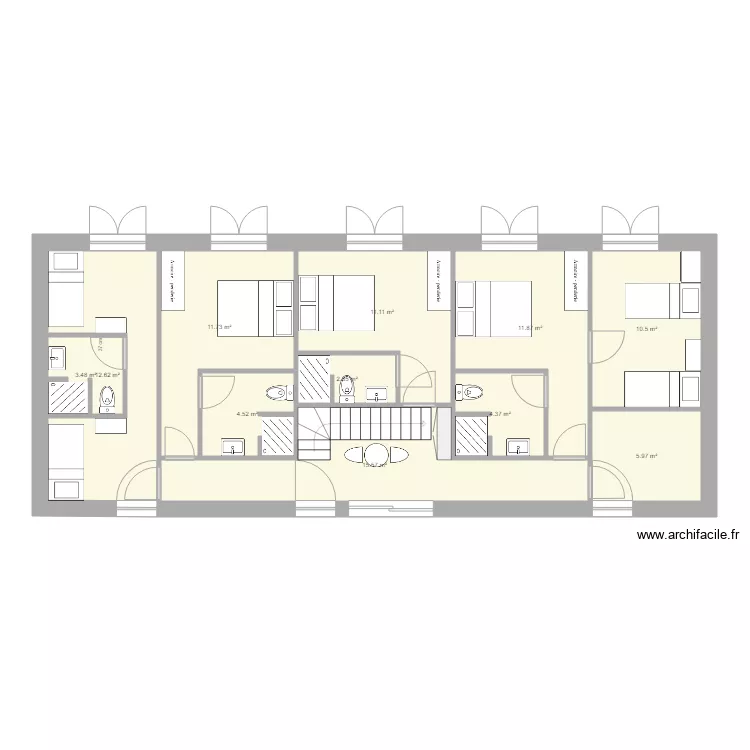 rdc cabane. Plan de rdc cabane. Plan de