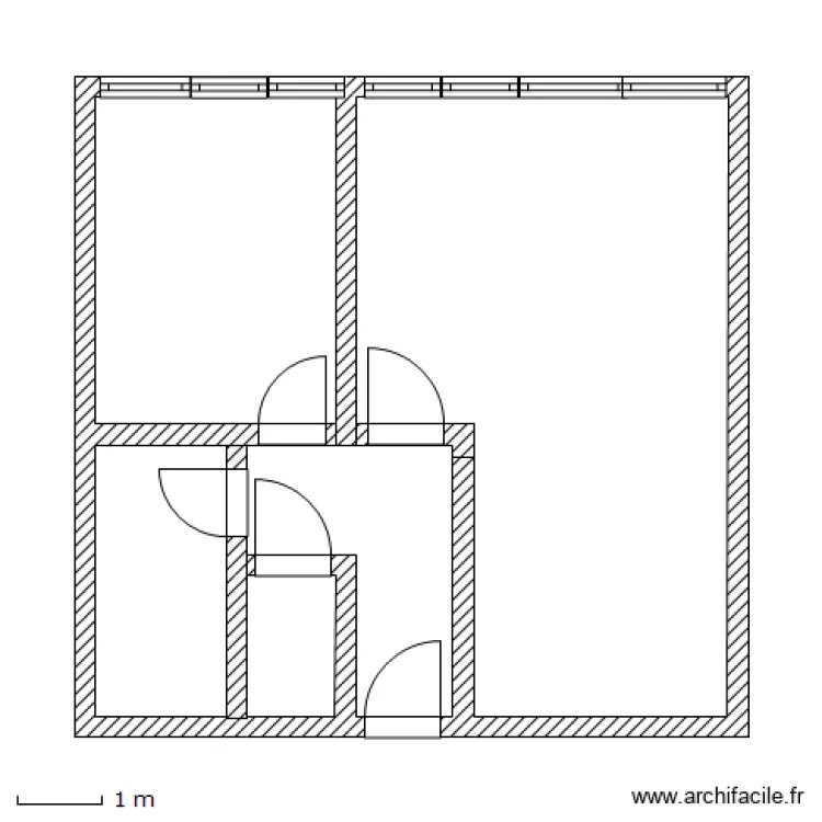 appart Jic&eacute;. Plan de 