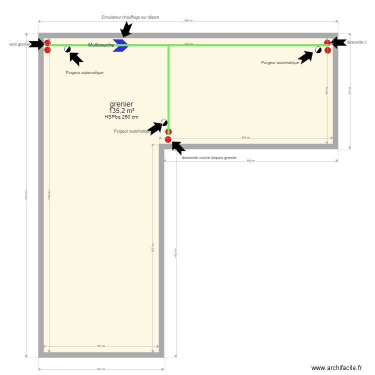chateau du saulchoy grenier. Plan de 0 pièce et 0 m2