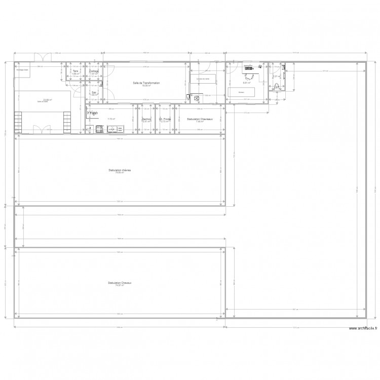 Atelier. Plan de 0 pièce et 0 m2