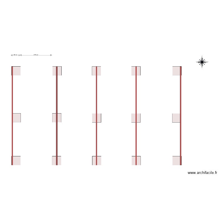 louis porte ossature. Plan de 0 pièce et 0 m2