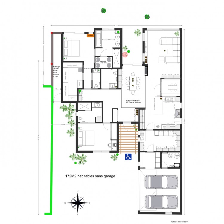 Villa Pascal rétrécie. Plan de 0 pièce et 0 m2