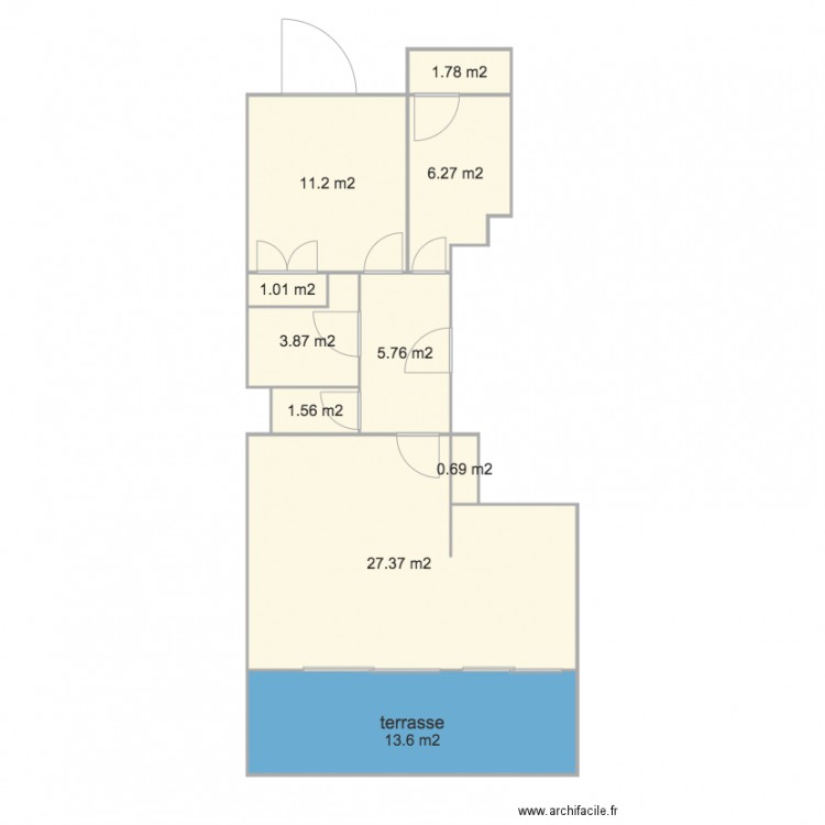 marina. Plan de 0 pièce et 0 m2