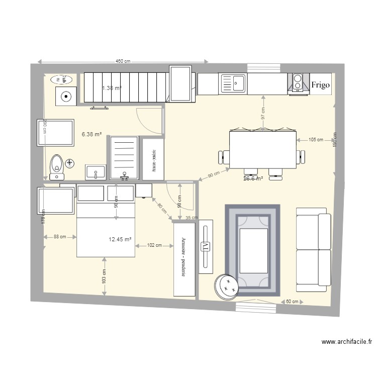 étage 2 projet v11. Plan de 0 pièce et 0 m2