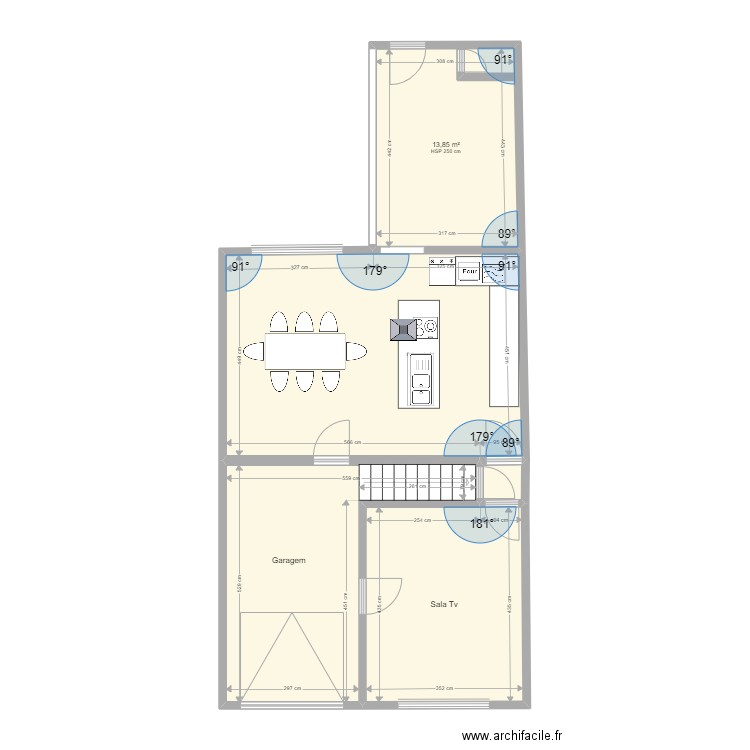 CASA RITA RC COM COZINHA. Plan de 0 pièce et 0 m2