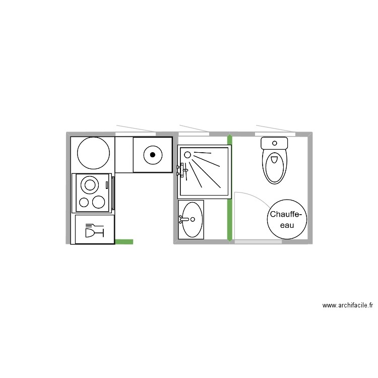 Aménagement bas. Plan de 0 pièce et 0 m2