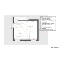 Plan Electrique  RDC Boureau