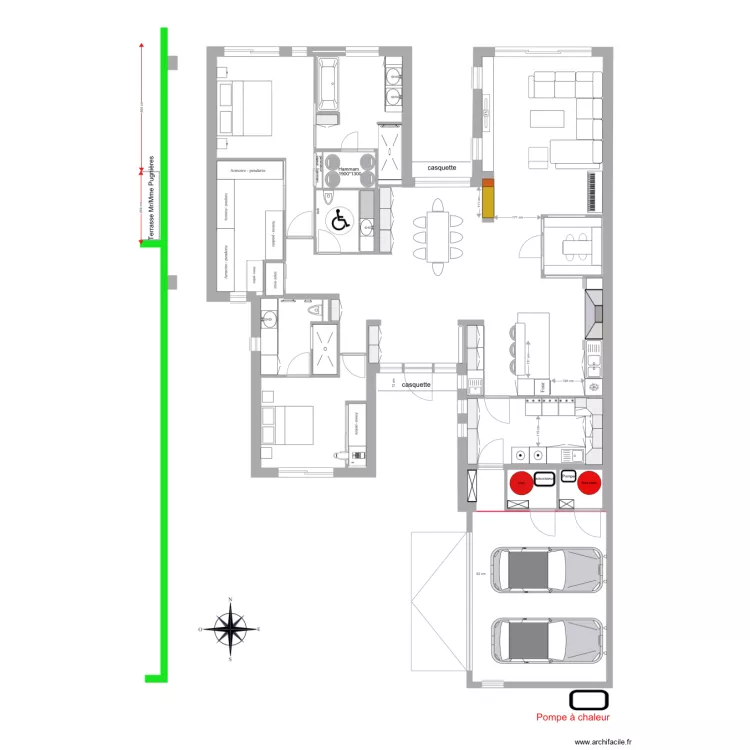 Villa Pascal 10 mars 17 V6 cotes DAI. Plan de Villa Pascal 10 mars 17 V6 cotes DAI. Plan de