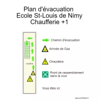 Nimy &eacute;tage chaufferie
