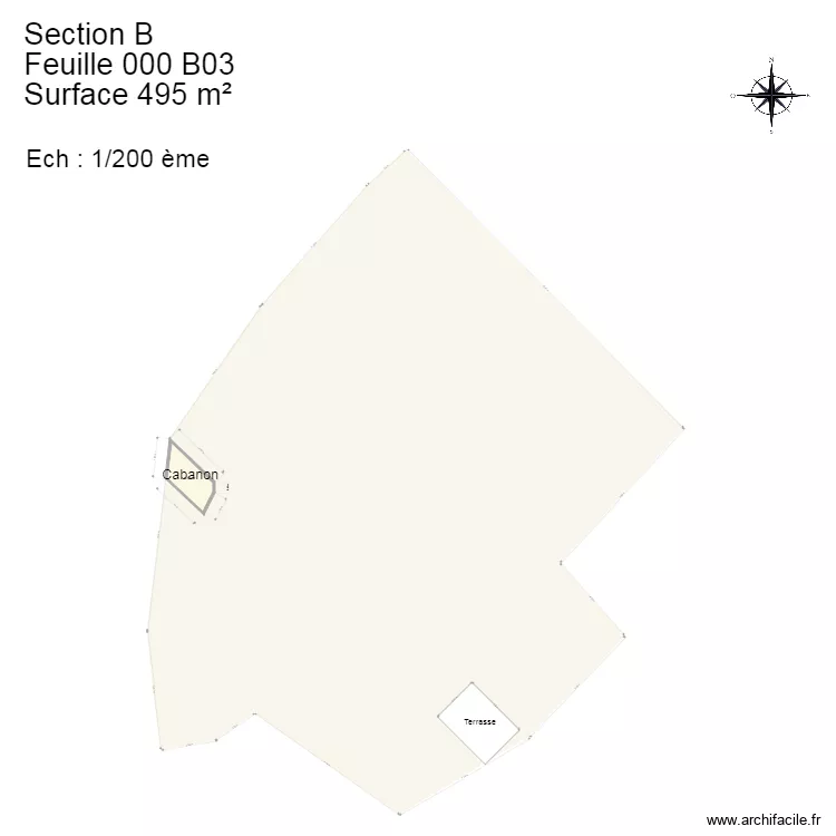 Plan masse existant 4. Plan de 