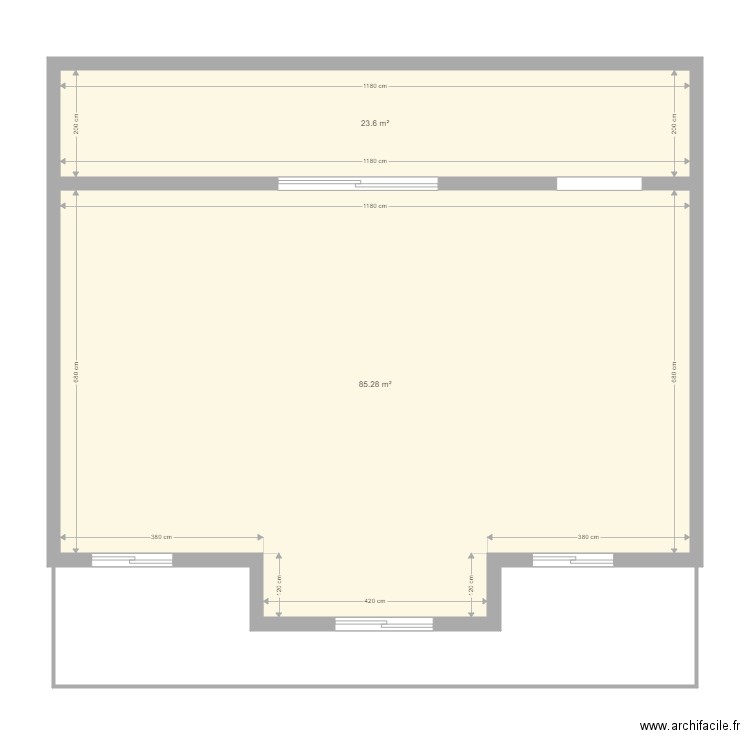 3D2 appart. Plan de 0 pièce et 0 m2