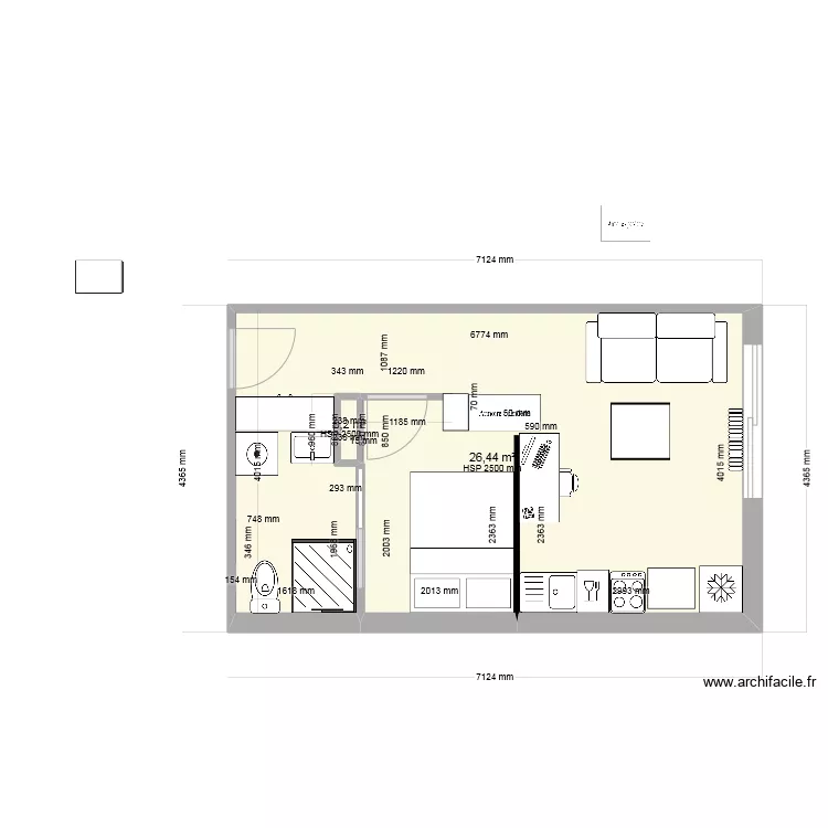 25 Parmentier V5. Plan de 