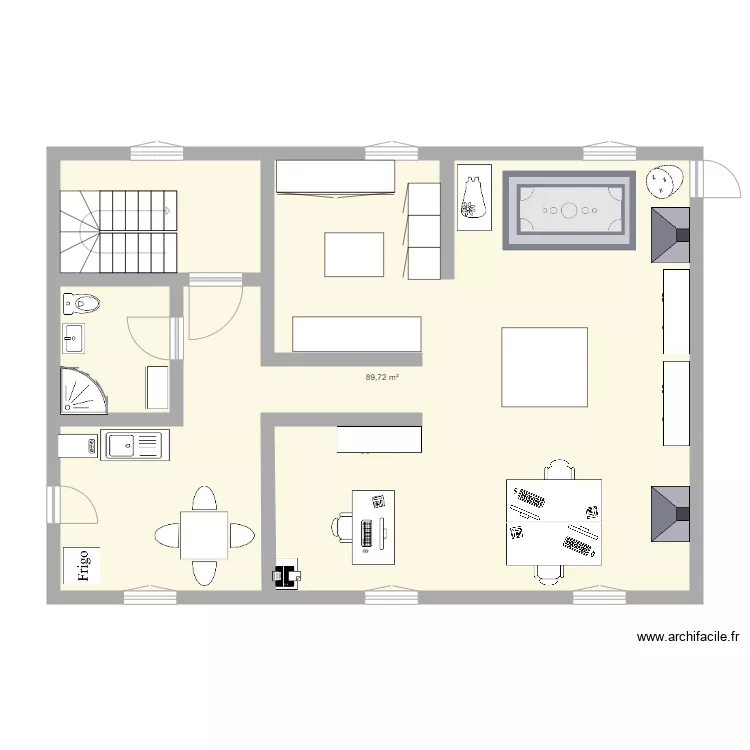 1001. Plan de 0 pièce et 0 m2 1001. Plan de 0 pièce et 0 m2