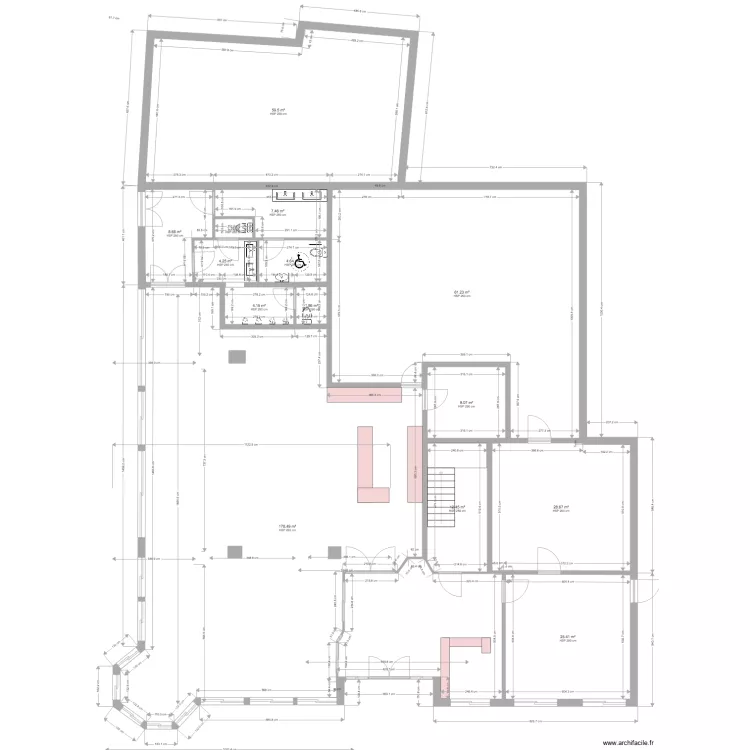 relais diane 1. Plan de 