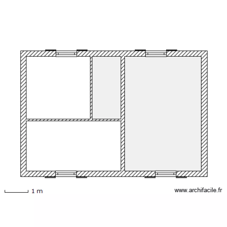 ETAGE. Plan de 