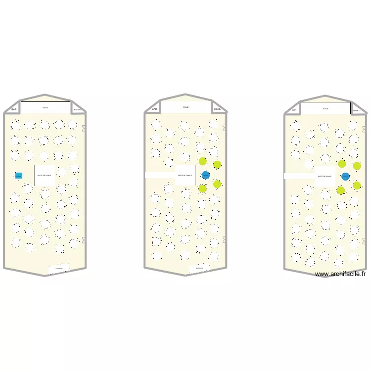 Kemesha 400 personnes. Plan de 