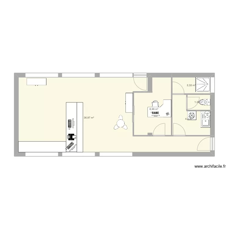 garancieres projet. Plan de 