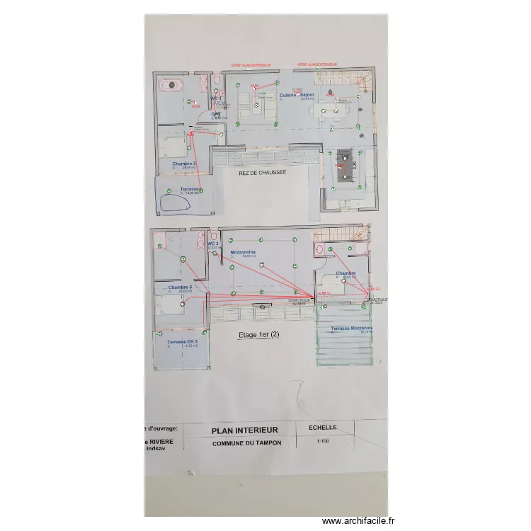 riv lindsay. Plan de 