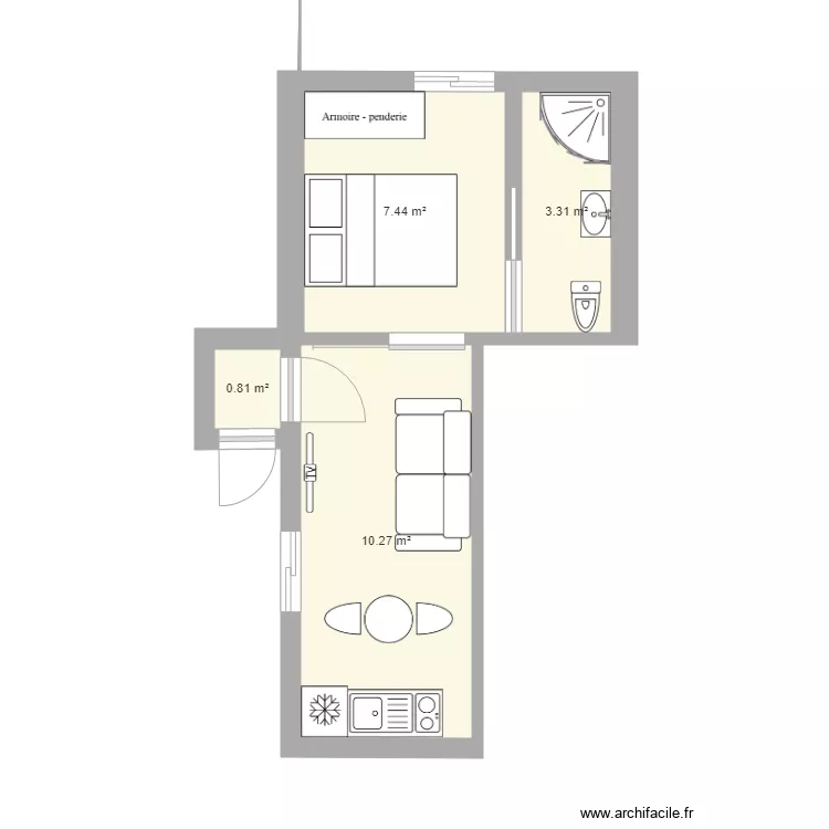 projet appart. Plan de projet appart. Plan de