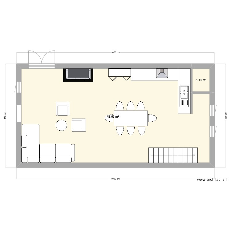 thtr. Plan de 0 pièce et 0 m2