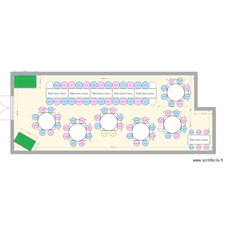 plan mariage TER. Plan de 0 pièce et 0 m2