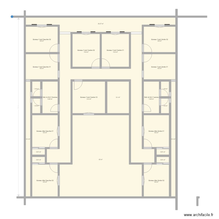 Wissam Office V3 Small. Plan de 0 pièce et 0 m2