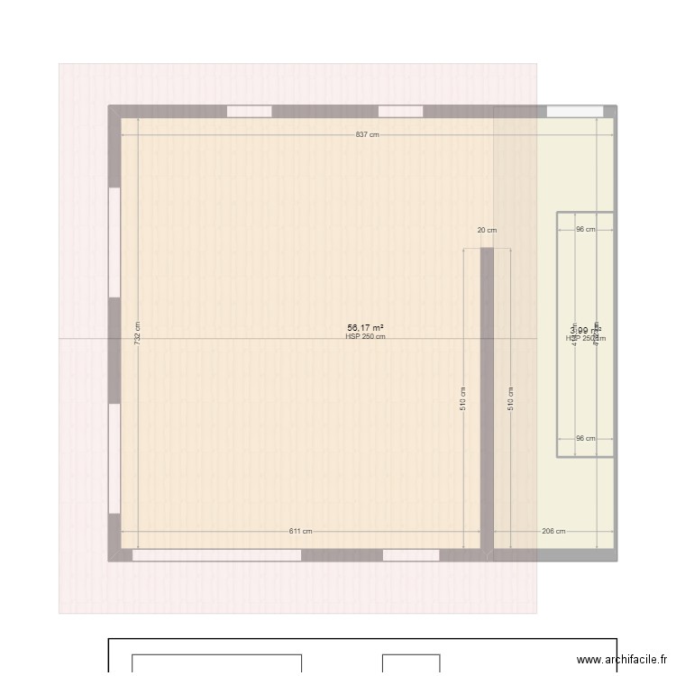 RDC Perrignier. Plan de 0 pièce et 0 m2
