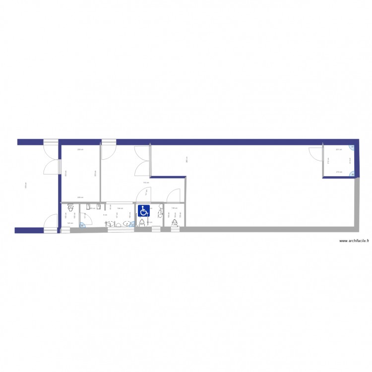 extention cercle. Plan de 0 pièce et 0 m2