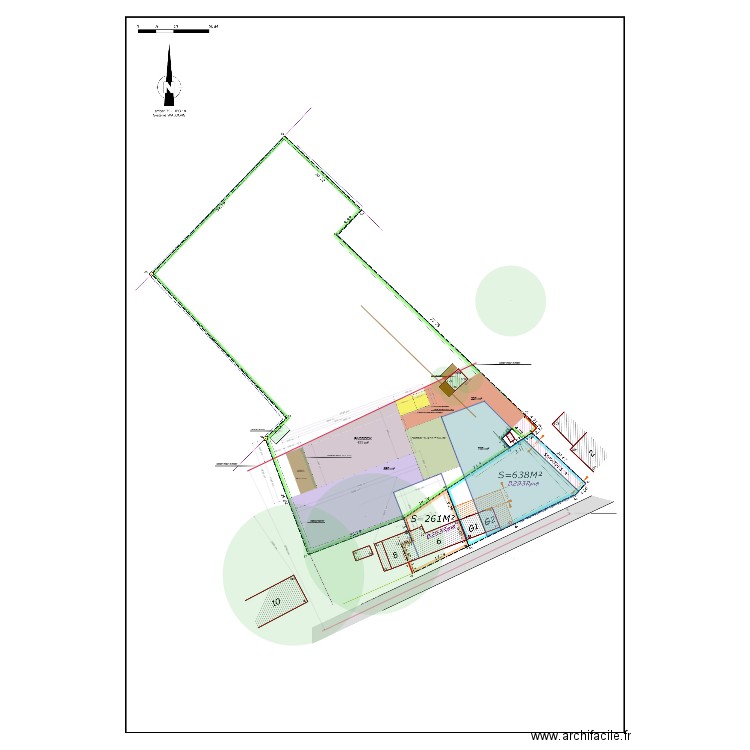 plan Abri - Sellerie aire de pansage - Paddock VERSION 2 +jardin. Plan de 0 pièce et 0 m2