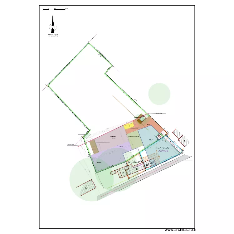 plan Abri - Sellerie aire de pansage - Paddock VERSION 2 +jardin. Plan de plan Abri - Sellerie aire de pansage - Paddock VERSION 2 +jardin. Plan de