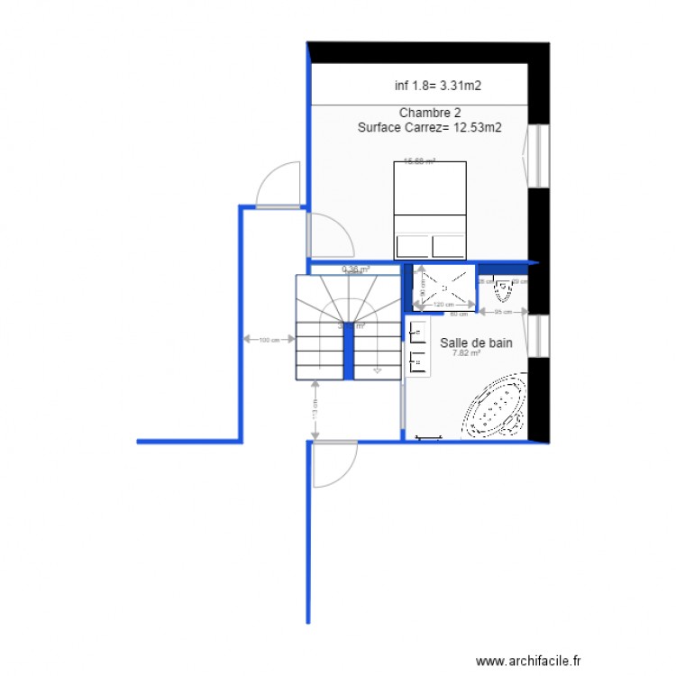 Choisy  modif 1er Favre. Plan de 0 pièce et 0 m2