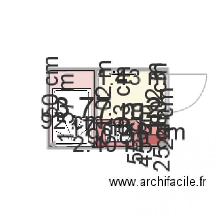 douche 3. Plan de 0 pièce et 0 m2