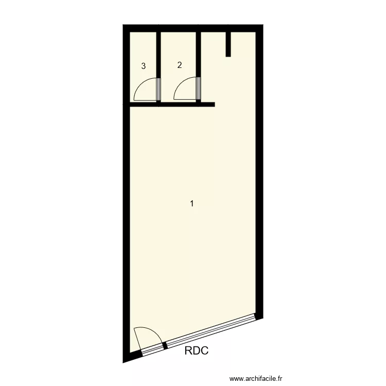 184867 SCI FABRI PERLE. Plan de 