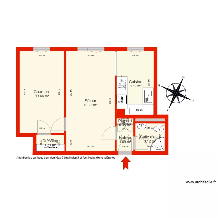 BI 6081 c&ocirc;t&eacute;. Plan de 