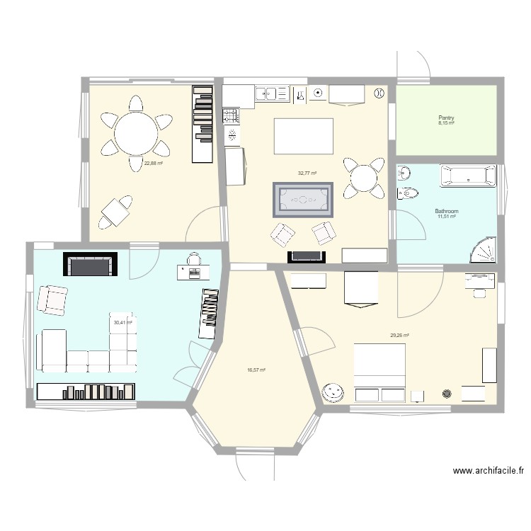 Maggies flat 1. Plan de 0 pièce et 0 m2