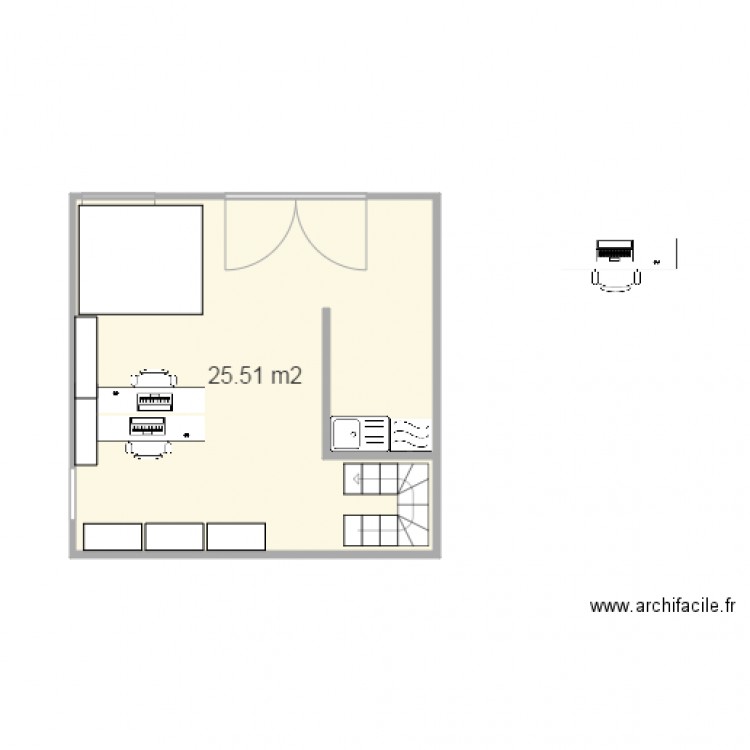 salle examen vue. Plan de 0 pièce et 0 m2