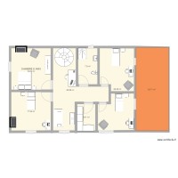 Plan étage Lédignan APRES TRAVAUX