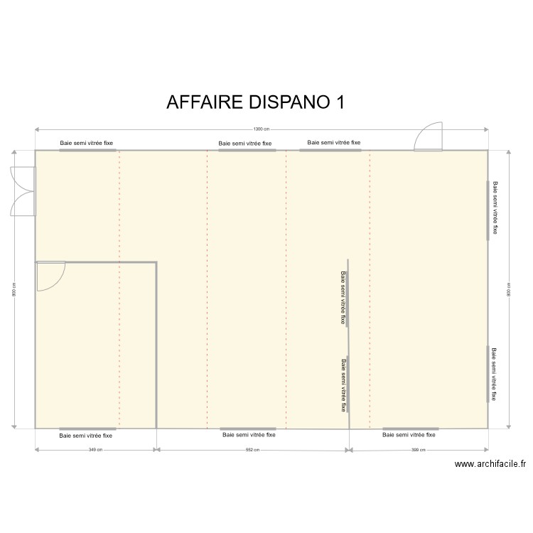 DISPANO. Plan de 0 pièce et 0 m2