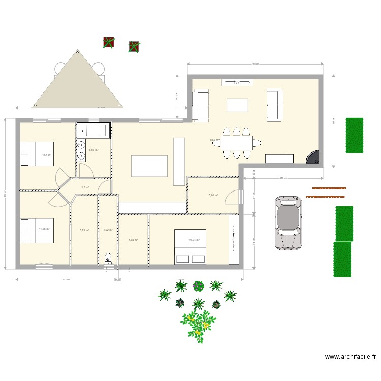 maurice trintignant. Plan de 0 pièce et 0 m2