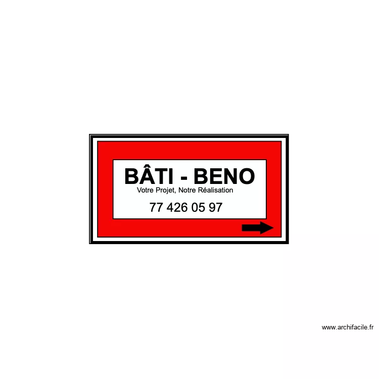 Panneau Bati Beno 01. Plan de Panneau Bati Beno 01. Plan de