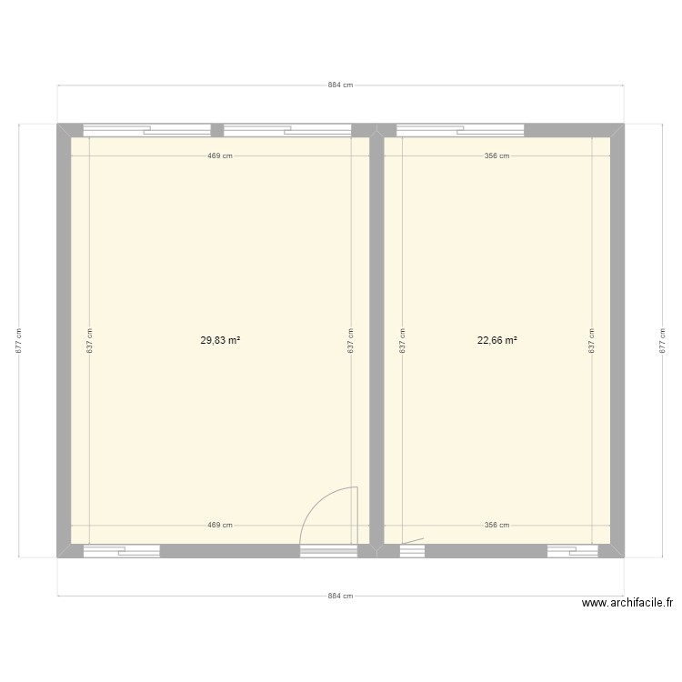 extension dalle 2. Plan de 0 pièce et 0 m2