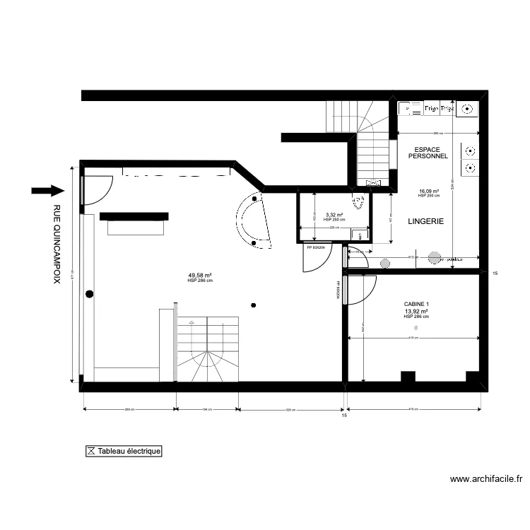 PLAN DE NIVEAU RDC. Plan de PLAN DE NIVEAU RDC. Plan de
