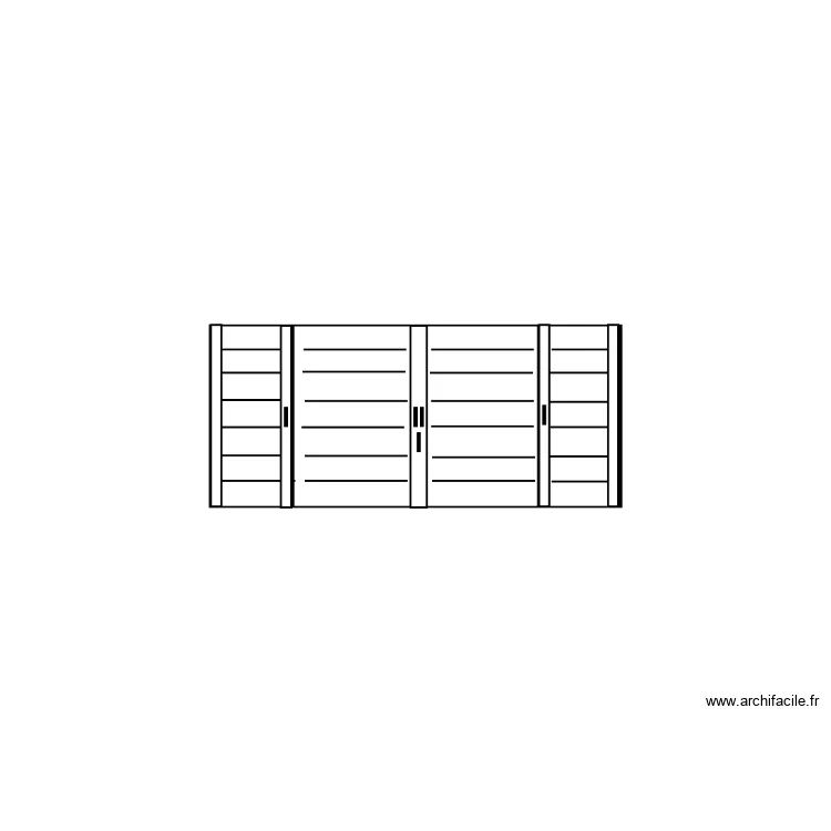 Fen&ecirc;tre . Plan de 