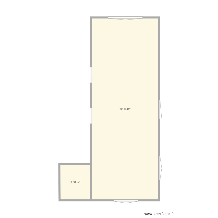 Chambres Apart bas. Plan de 0 pièce et 0 m2