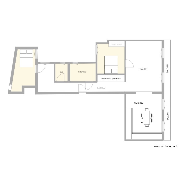 BOULAY 40. Plan de 0 pièce et 0 m2